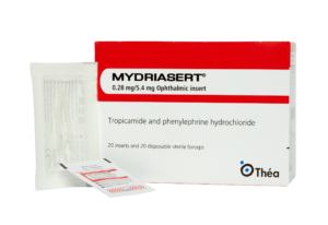 Thea Mydriasert Packaging