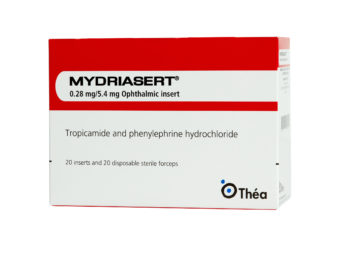 Packaging of Thea Mydriasert