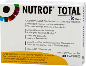 Image of a box of Nutrof Total