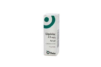 Image of a box of Liquivisc 10g eye gel