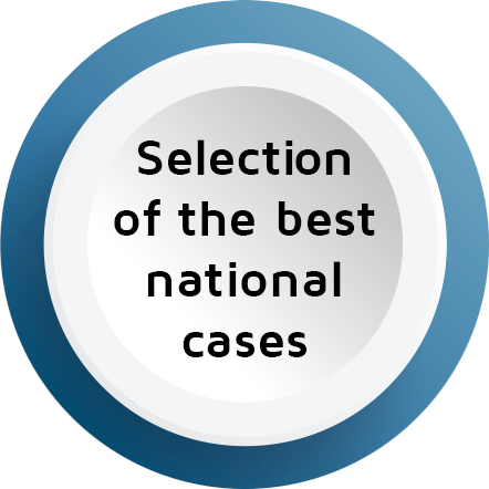 Selection of the best national cases