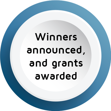 Winners announced and grants awarded