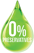 Preservative free badge.